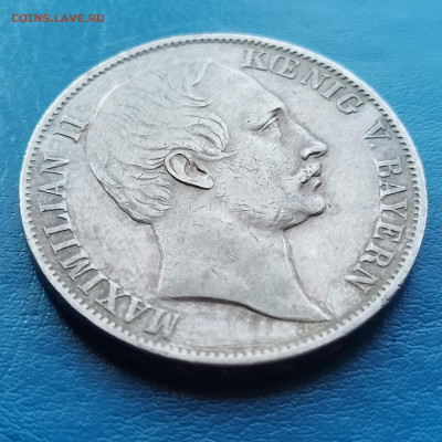 Бавария, союзный талер 1860, до 31.05.2025. - IMG_20250516_075254
