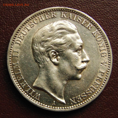 Пруссия. 3 марки 1912. До 31.05.25 - 1.JPG
