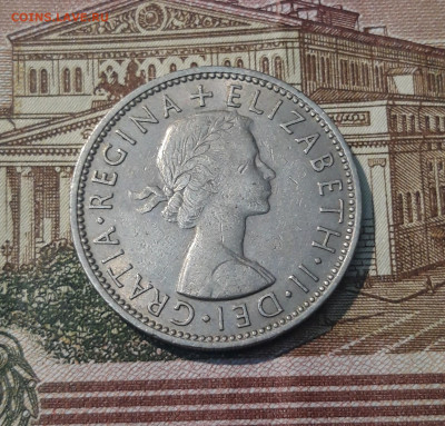 ВЕЛИКОБРИТАНИЯ 2 ШИЛЛИНГА 1963 года До 01.06 - 20250306_225545
