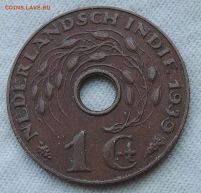 Голландская Ост-Индия 1 цент 1939 до 1.06.2025 - Голландская Ост-Индия 1 цент 39.JPG