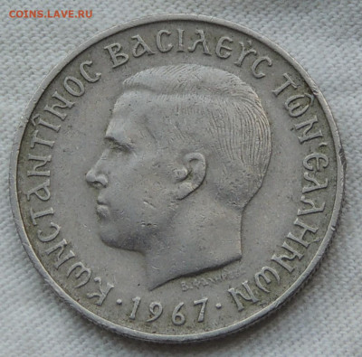 Греция 2 драхмы 1967 до 1.06.2025 - Греция 2 драхмы 67 .JPG