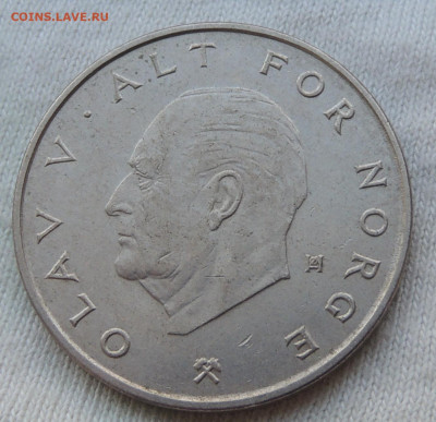 Норвегия 1 крона 1977 до 1.06.2025 - Норвегия 1 крона 1977 .JPG