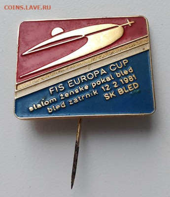 Кубок Европы по горнолыжному спорту 1981 до 2.06. - знак_Кубок-Европы-FIS-женский-слалом-1981