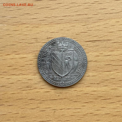 Нотгельд Эммендинген 20 пфенниг 1914 1918 Stadt Emmendingen - germanija_notgeld_emmendingen_20_pfennig_1914_1918_pfennigov_stadt_emmendingen_redkost