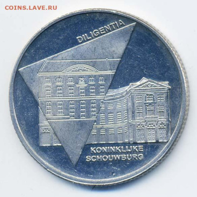 Нидерланды 1 блюфьер Год культуры 2004 до 3.06. - жетон-Голландия_1блюфье-2004_королевский-театр_р