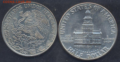 США 50 центов 1976 г. 30.05.2025 г. 22 -00 МСК. - США