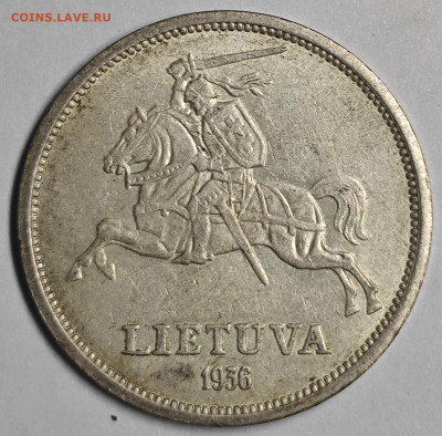 5 лит Литва 1936 Басанавичус до 31.05 22:00 - IMG_20250528_214945