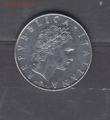 Италия 1976 50 лир ( в блеске) до 03 06 - 94а