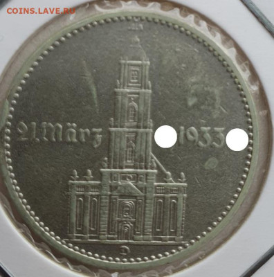 Германия 2 рейхсмарки 1934 D Кирха, до 05.06 22:00 мск - 1