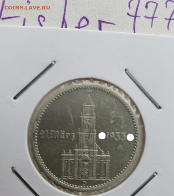 Германия 2 рейхсмарки 1934 D Кирха, до 05.06 22:00 мск - 5