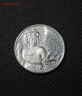 25 центов 2024 года (D) Селия Круз До 06.06 - 20250204_181604