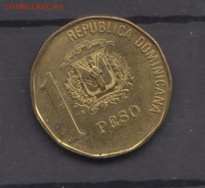 Доминикана 1992 1 песо до 04 06 - 56а