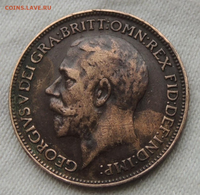Великобритания 1 фартинг 1925 до 4.06.2025 - Великобритания 1 фартинг 1925 .JPG