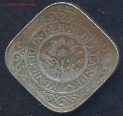 Нидерланды 5 центов 1938 г.   3.06.2025 г. 22 -00 МСК. - Швейцария