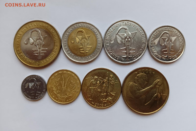 Западная Африка. Набор 2002-09 UNC 8 шт. 500-1фр. до 5.06.25 - IMG_20240420_125510