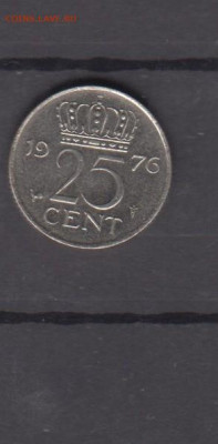 Голландия 1976 25 центов  до 06 06 - 114