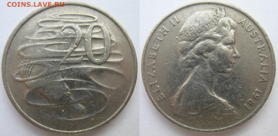 Австралия 20 центов 1981 г. До 05.06.25 - Австралия 20 центов 1981.JPG