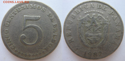 Панама 5 чентезимо 1982 г. До 05.06.25 - Панама 5 чентезимо 1982.JPG