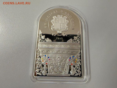 15 динеров 2013 Андорра, Филиппо Липпи, Ag999, до 09.06 - Ю Ренесанс Липпи-3