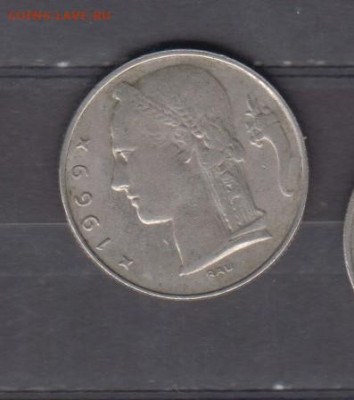Бельгия 1969 5 франков ( надп на французском) до 08 06 - 20