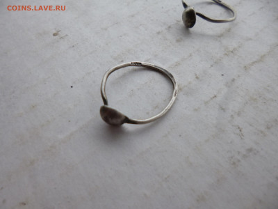 Серьги 2 штуки серебро - P1070258.JPG