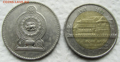 Западная Африка, Шри-Ланка и пр. (7 монет). До 10.06.25 - 2.JPG