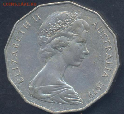 Австралия 50 центов 1979 г.6.06.2025 г. 22 -00 МСК. - Австралия1