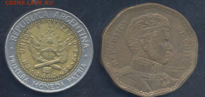 Аргентина 1 песо 1995 г. 6.06.2025 г. 22 -00 МСК. - Аргентина1