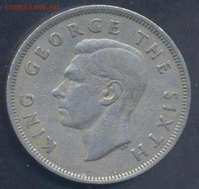 2 кроны 1948 г. 6.06.2025 г. 22 -00 МСК. - Зеландия пенни1