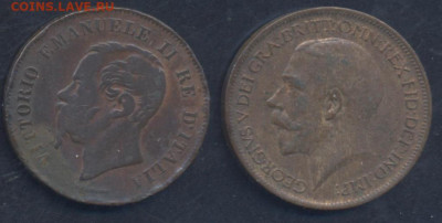 2 пенни 1917 г. 6.06.2025 г. 22 -00 МСК. - Италия