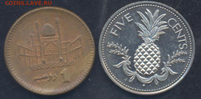 Багамские о-ва 5 центов 1974 г. 6.06.2025 г. 22 -00 МСК. - Пакистан1