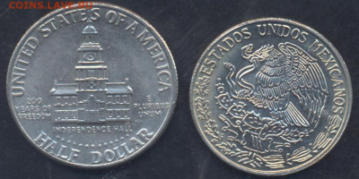 США 50 центов 1976 г.6.06.2025 г. 22 -00 МСК. - США