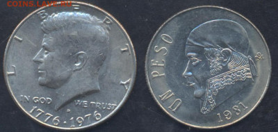 США 50 центов 1976 г.6.06.2025 г. 22 -00 МСК. - США1