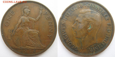 Великобритания 1 пенни 1938 г. До 05.06.25 - Англия 1 пенни 1938.JPG