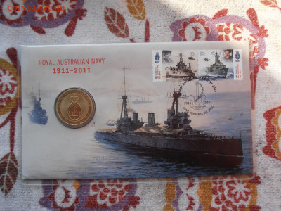 Австралия 1 долл,2011г.,100 лет ВМС,КПД 22:00,10.06.2025 - P6051256.JPG