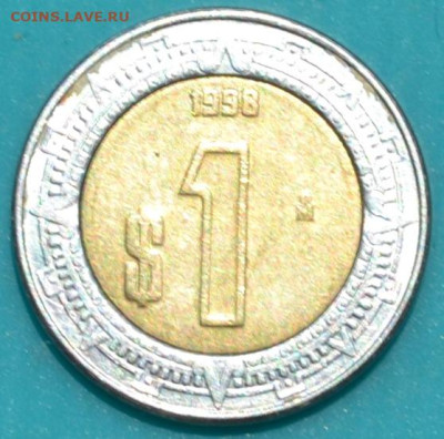 Мексика 1 песо 1998. до 10. 06. 25. - DSC_0034.JPG