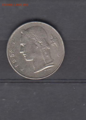 Бельгия 1956 1 франк надп на голландском  до 09 06 - 42