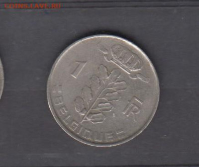 Бельгия 1958 1 франк надп на французском   до 09 06 - 44а