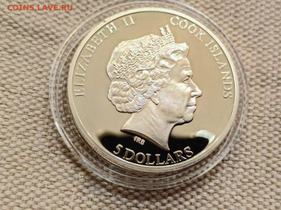 5дол 2013 О-ва Кука, К.Кардинале, Ag925, до 12.06 - Ю Голливуд Кардинале-3