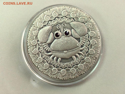 20руб 2009 Беларусь Рак, Ag925, до 12.06 - Ю Зодиак Рак-1