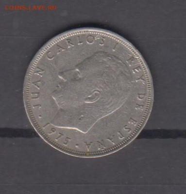 Испания 1975(79) 25 песет до 09 06 - 61а