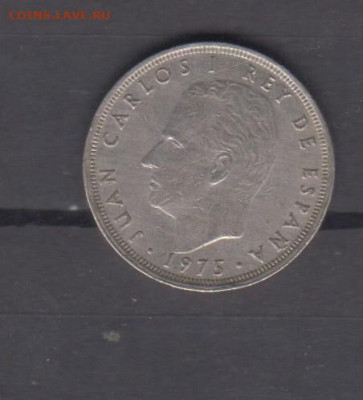 Испания 1975( 80) 25 песет до 09 06 - 62а