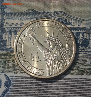 1 доллар 2007 года 2 -й президент США Джон Адамс До 13.06 - 20250424_215810