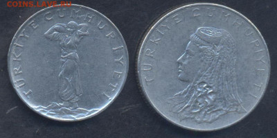 Турция 25 куруш 1968 г. 9.06.2025 г. 22 -00 МСК. - Турция 25 1