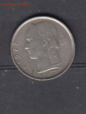 Бельгия 1977 1 франк надп на голландском до 11 06 - 70