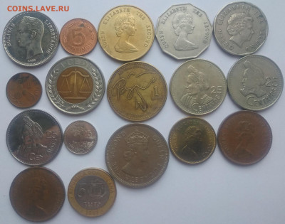 ФИКС Монеты Мира №1 до 14.06.2025 22-00 мск - Монеты мира №1 20