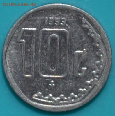 Мексика 10 сентаво 1993. до 13. 06. 25. - DSC_0044.JPG