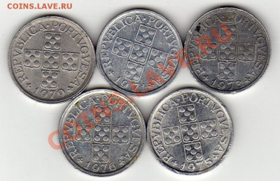 ПОРТУГАЛИЯ 10 СЕНТАВО 1971-79 (5ШТ.) ДО 16.02.12 В 22(1356) - img133