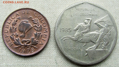 Уругвай, Колумбия, Мексика 1973-2012 (5 монет). До 10.06.25 - 8.JPG