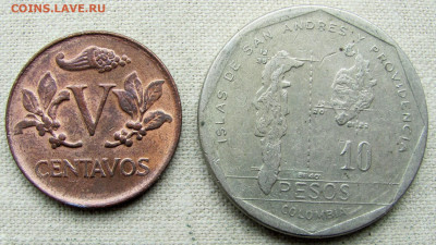 Уругвай, Колумбия, Мексика 1973-2012 (5 монет). До 10.06.25 - 7.JPG